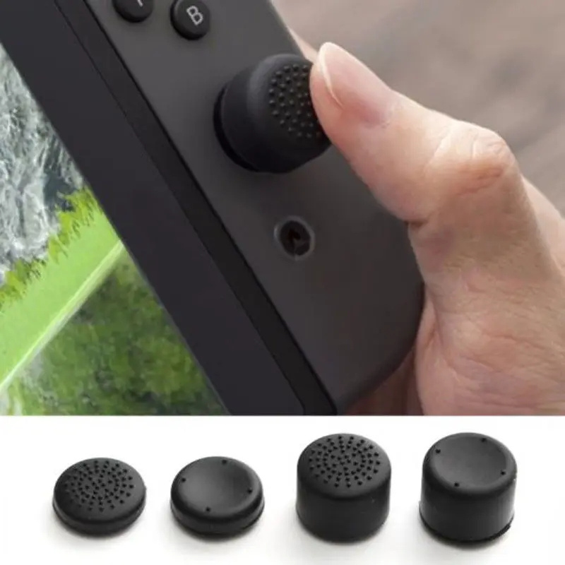 For Nintendo Switch Thumb Grips Silicone Analog Caps Gaming Joystick Thumb grips switch