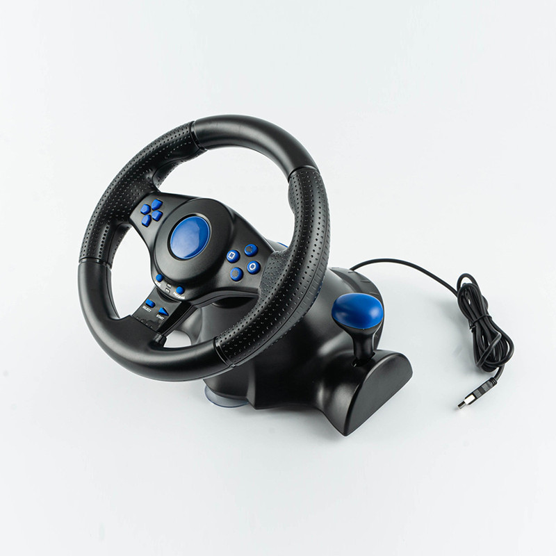 Cheapest Volante Para Staring Gaming Racing Steering Wheel With Gear Shifter For Pc Ps4 PS3 Xbox One Xbox 360