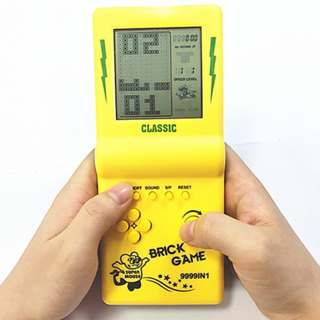 Portable BRICK Handheld Game Players Electronic Game Toys Pocket Game Console Classic Childhood Gift