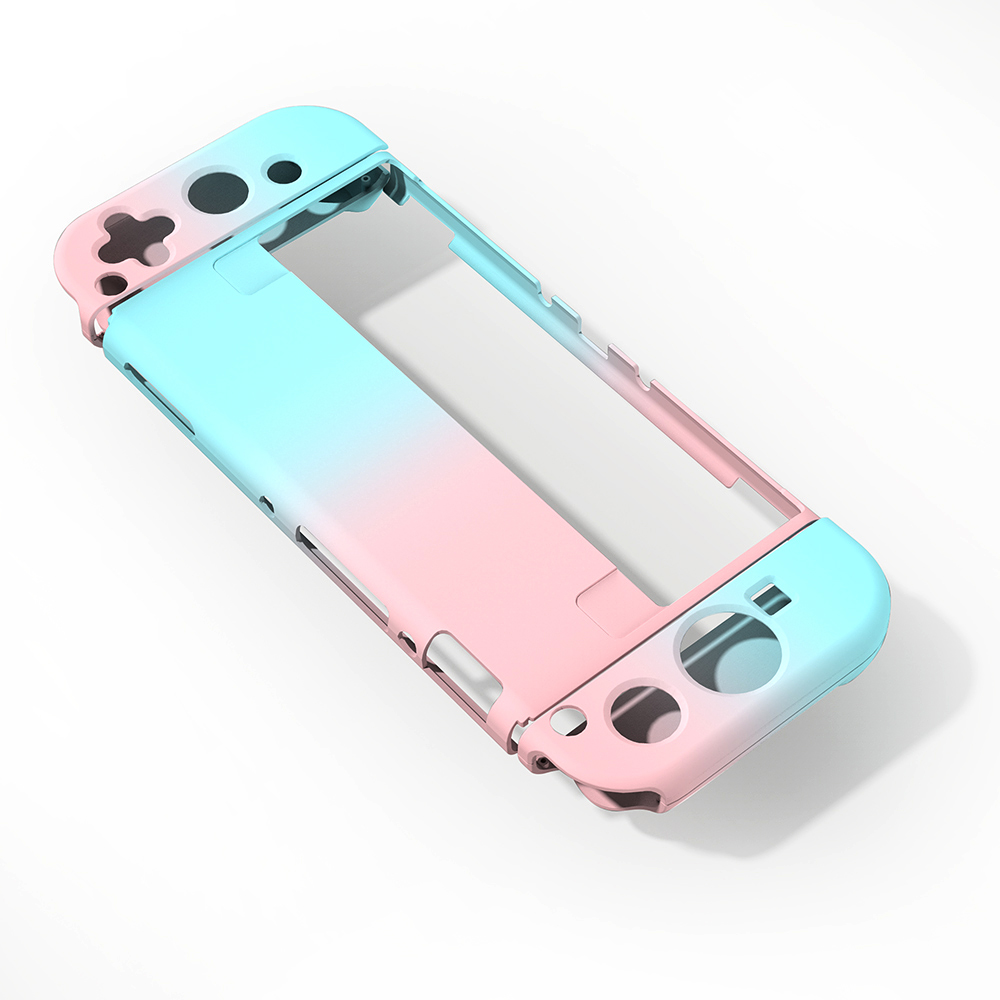 Gaming Accessories for Nintendo Switch Oled Console Plastic Gradient Color Protective Case Shell Protector Cover