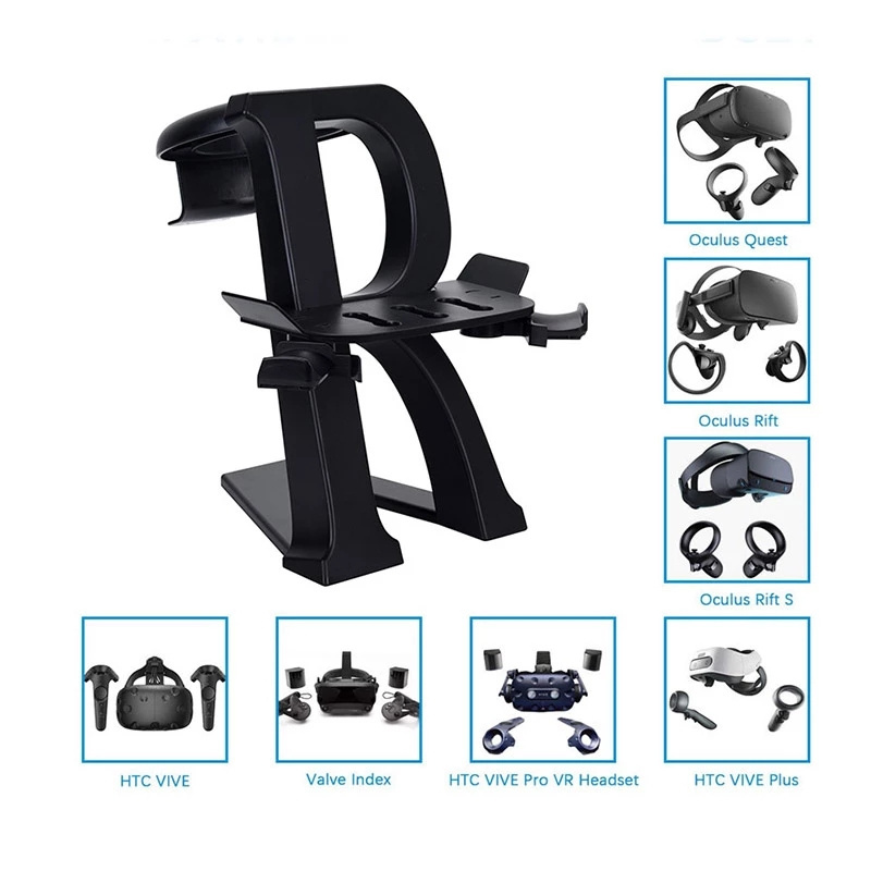 VR41 Virtual Reality Standing Platform Headset Equipment Set Holder For Oculus Rift S Accessories Oculus Quest 2 Vr Stand