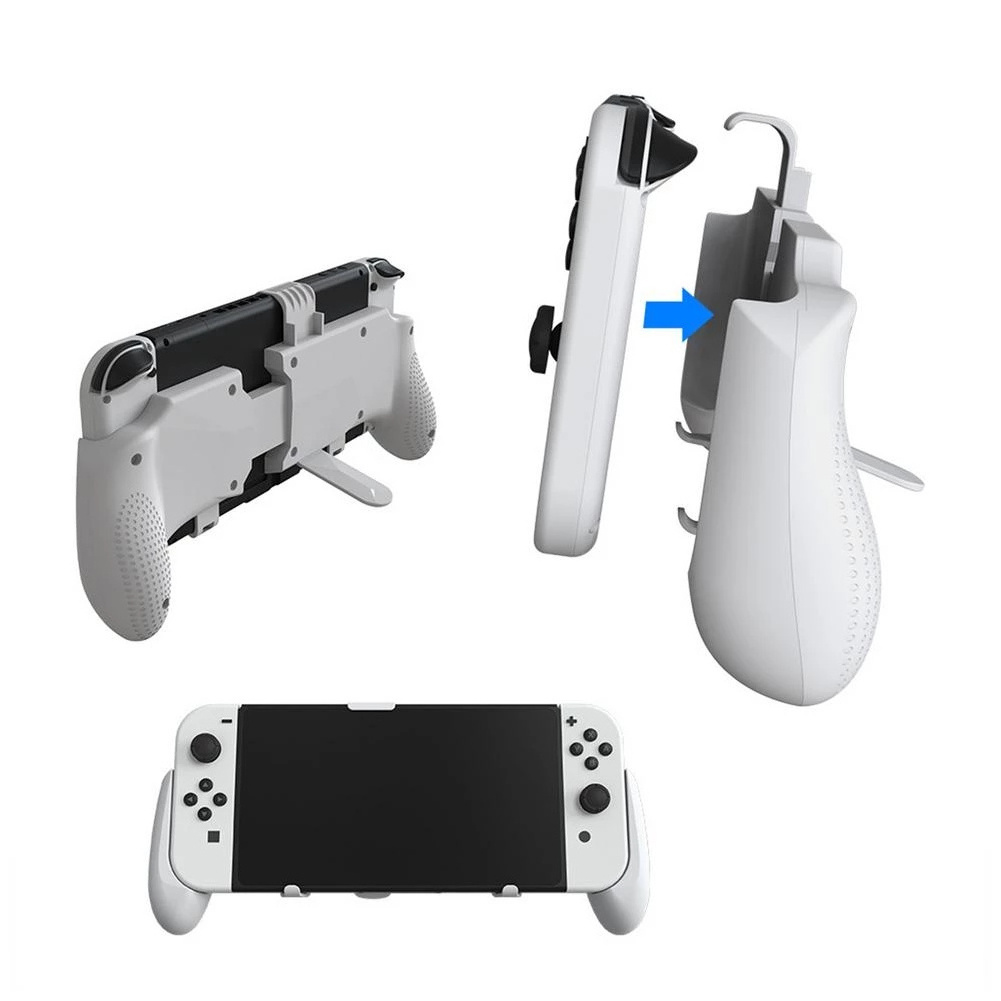 Switch Oledtch Model White Switch Console Hand Grip Gaming Case Handle Stand Holder For Nintendo Switch Lite Oled Game System