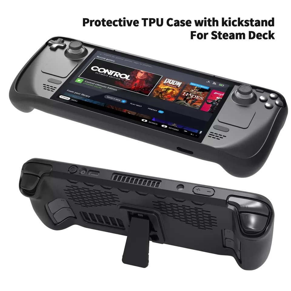 Protective TPU Case with kickstand for Steam Deck