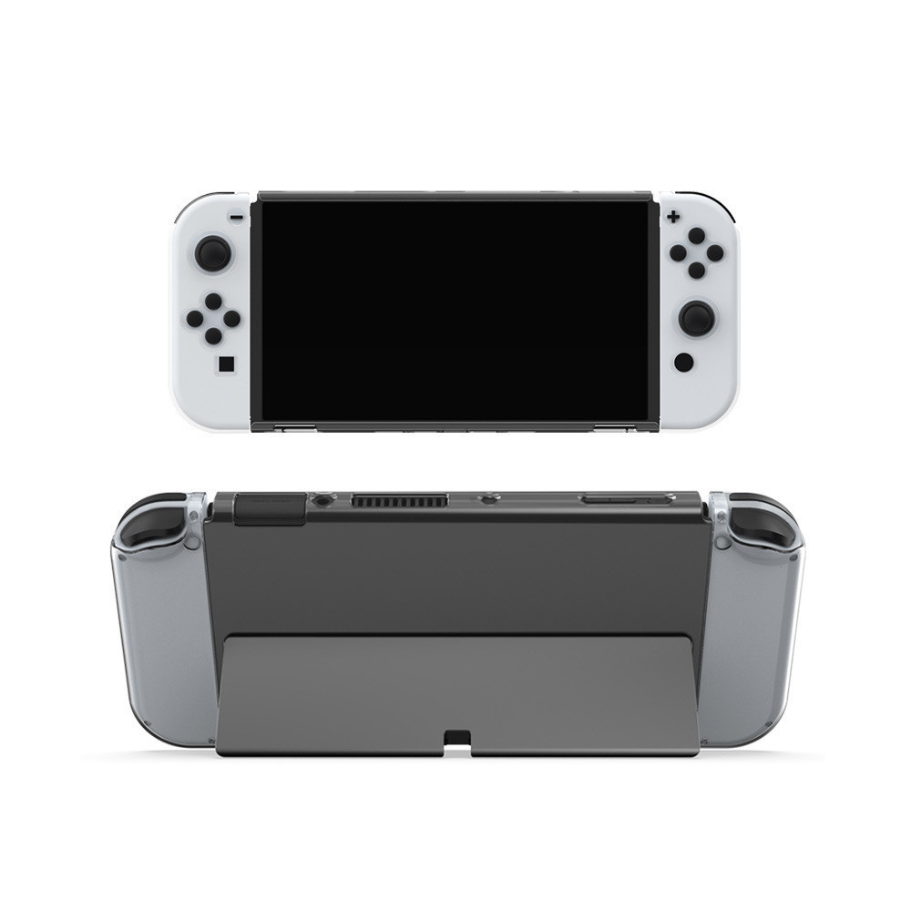 2021 Switch Oled Gaming Accessories Clear Crystal Cover Polycarbonate Case For Nintendo-Switch Oled Nintendo Switch Oled