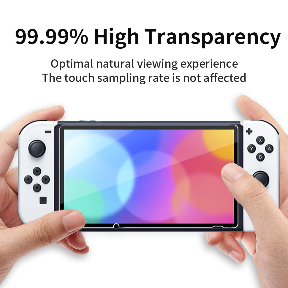 Tempered Glass Film Screen Protector For Nitendo Switch Oled Protective Film for Switch OLED NS Accessories