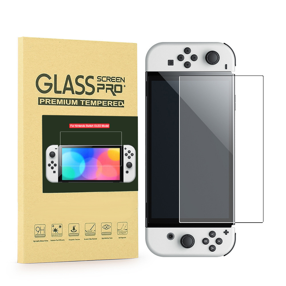 Tempered Glass Film Screen Protector For Nitendo Switch Oled Protective Film for Switch OLED NS Accessories