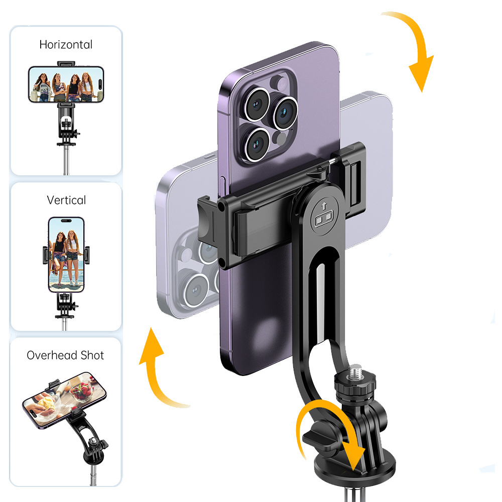 C13 Extended foot handle umbrella bracket Separate design multi-function fill light stable tripod selfie stick C13D