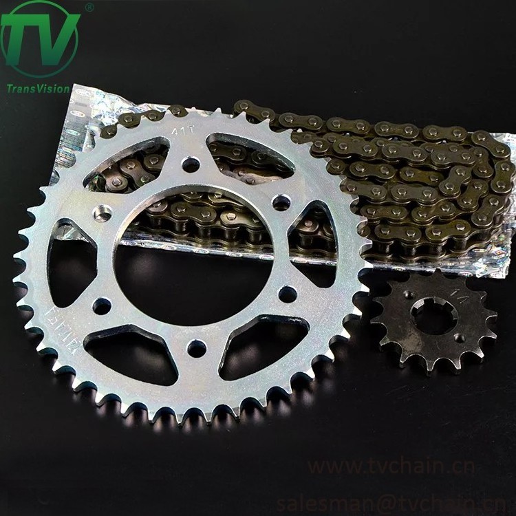 High Quality Factory Motorcycle Chain 520 O Ring 415H,420,428,428H,428HG,520,530,630