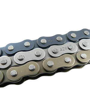 420- 108L /420H/428 - 108L Motorcycle Chain with Sprocket Set TV or OEM Wooden Case Standard CN;ZHE Stainless Steel ISO