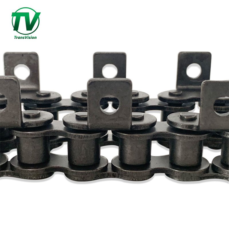 High Quality Short Pitch Precision Roller Chain with k1K2 A1 A2 attachment extended pin