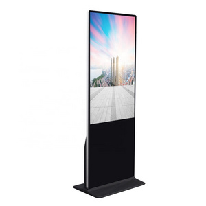 Free Standing 43 inch Android Wifi Control Lcd Tv Screens Kiosk Stand Alone Advertising Display Indoor Monitor Kiosk