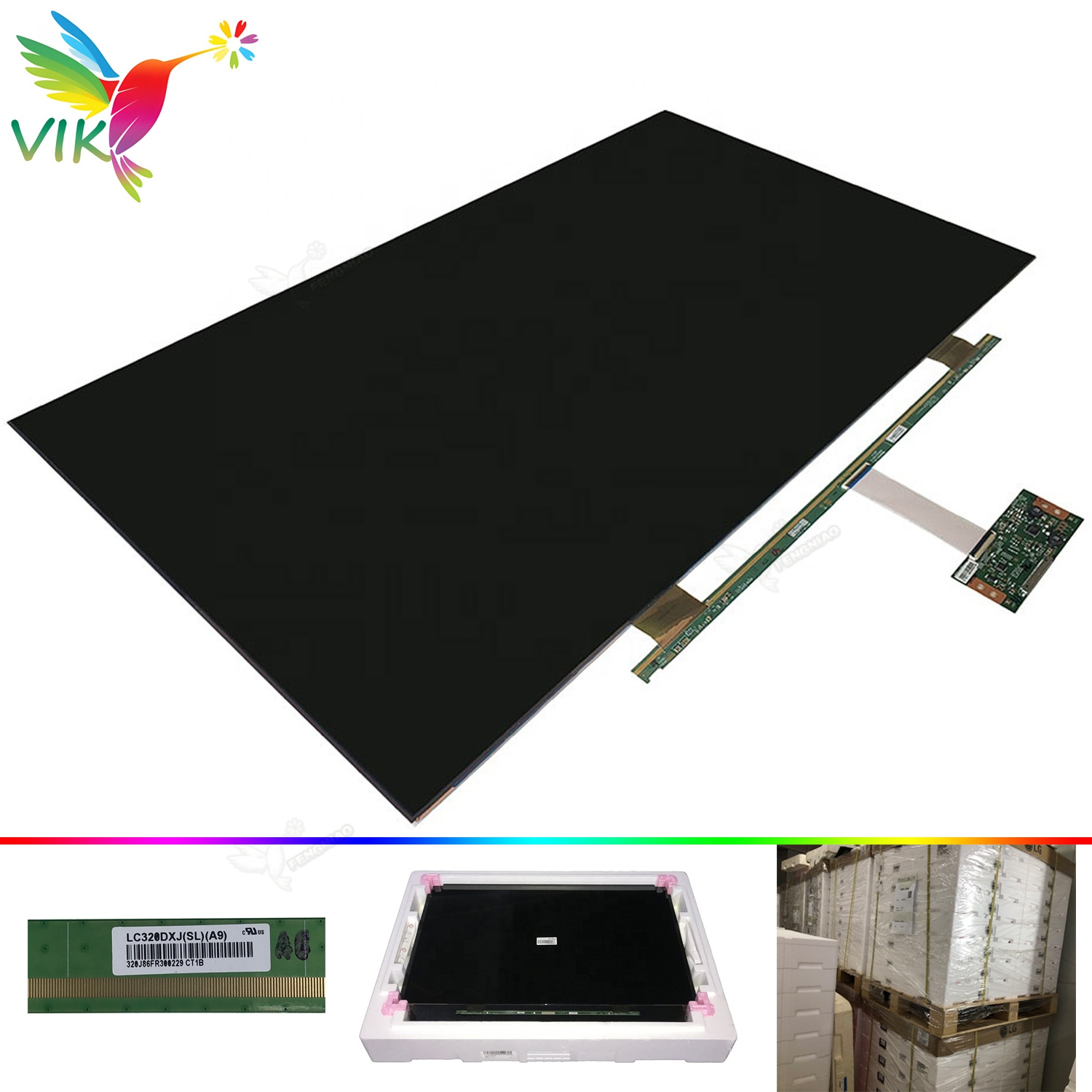 LC320DXY-SLA3 high quality A grade Original screen Glass  FOR lg display lcd led tv 32 inches open cell panel LC320DXY