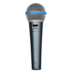 BETA58A Professional Wired Dynamic Microphone Super-Cardioid for Live Vocals Karaoke Stage Recording 70db Sensitivity