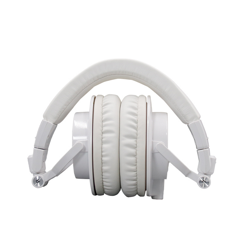 ATH-M50X Professional Studio Monitor White In-Ear Gaming Headphones 110db Detachable Cable On-Ear & Over-Ear