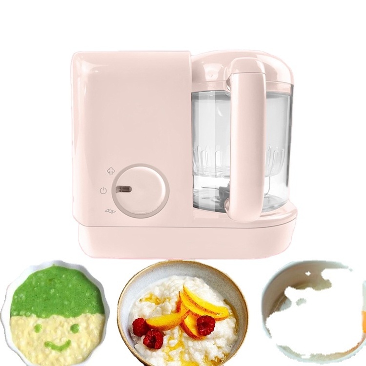 2023 Smart Portable Baby Food Processors and Steamer Multifunctional Baby Food Maker Steamer Chopper Blender Electric 300w 300