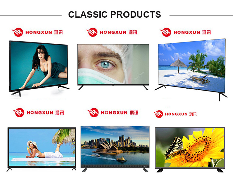 75 Inch Bulk OEM Big Flat Screen Double Glass LCD Televisions LED TV UHD 4K TV New Android WiFi Smart TV