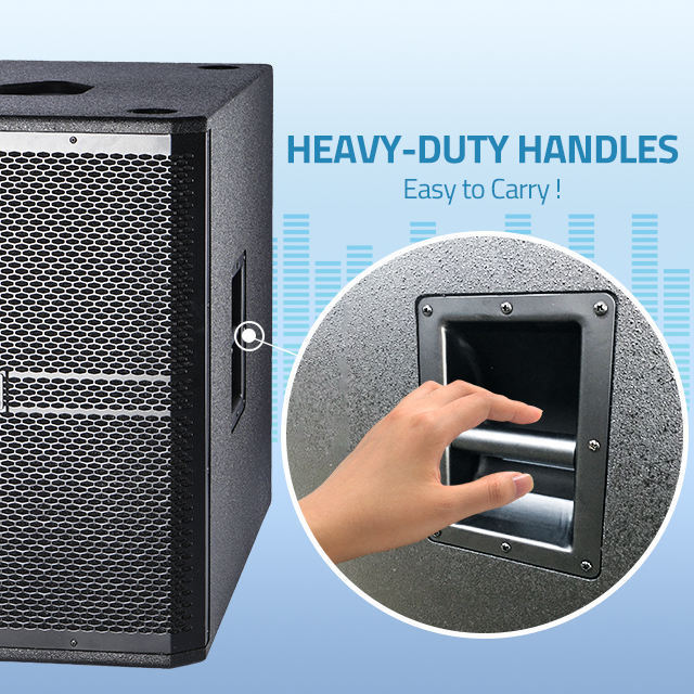 Portable Active Outdoor Audio Sound, Power Pa Speakers 8 X 15