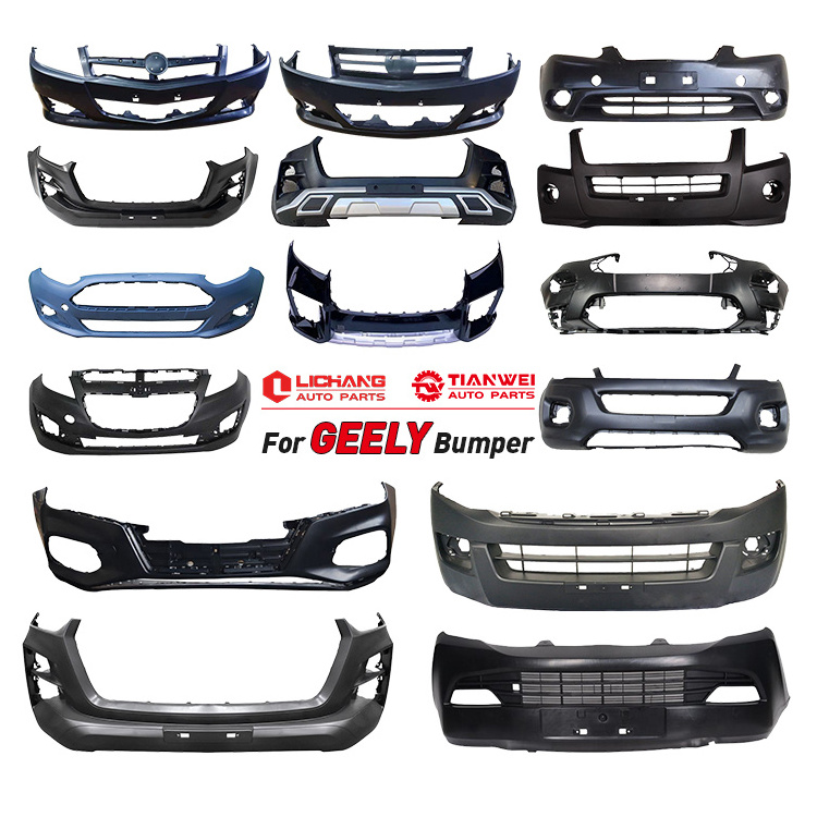 Automotive Parts Auto Rear Front Bumper Wholesale Car Bumpers Manufacturer for Geely Coolray EC7 GC7 Binyue Boyue Emgrand X7