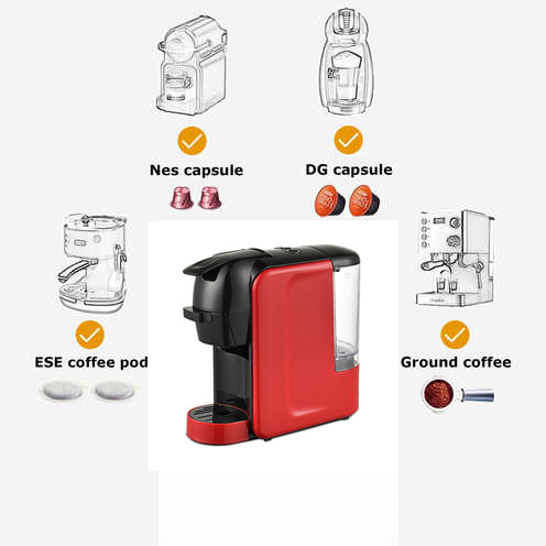 3 4 6 All In 1 One 19 Bar Electric Nes Dolcegusto Cold Hot 3 In Pod Maker Multi Dolce Gusto Capsule Coffee Machine