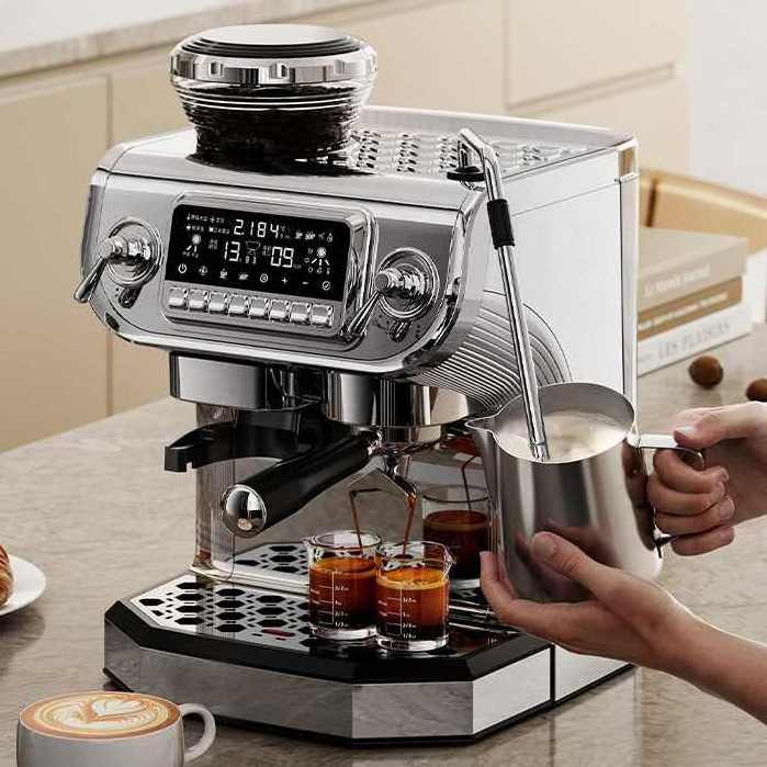 Stainless Steel Manufacturers Espresso Machines Equipment Espresso Coffee Maker For Home Office Restaurant Cafe