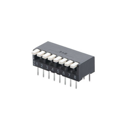 Mini Dip Piano Switch 2.54mm Piano Type Dip Switch 2 3 4 5 6 7 8 10 12 Position NP Series - New Piano Type Dip Switch