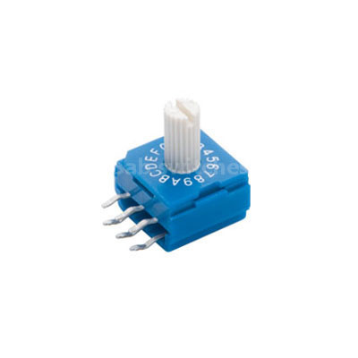 Quality Reliable Electronic Rotary DIP Switch 8, 10, 16 Number Of Positions Rotary Dip Switch