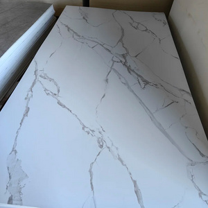 Low Price1220*2440mm PVC marble sheet UV wall panel for interior decoration