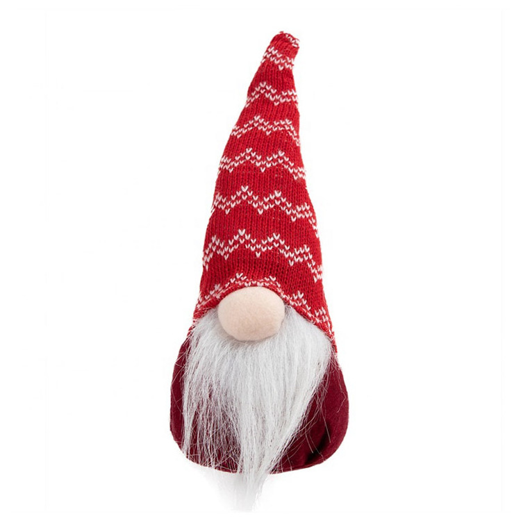 Cheerful little gnomes plush toys scandinavian yule nordic santa gnome christmas decoration