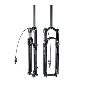 High quality remote air suspension mtb Fork with Quick-Release tapered stanchion 32mm bicycle fork 27.5 29 inch