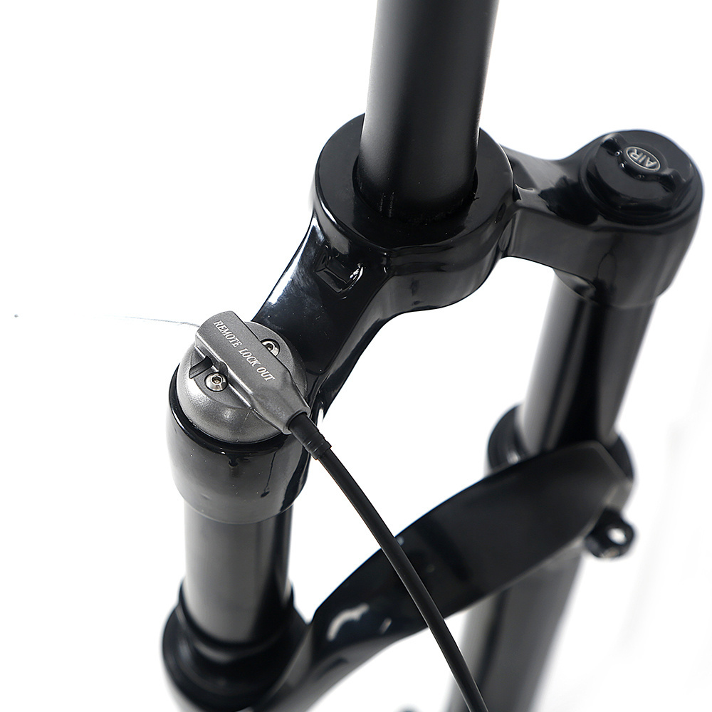 High quality remote air suspension mtb Fork with Quick-Release tapered stanchion 32mm bicycle fork 27.5 29 inch