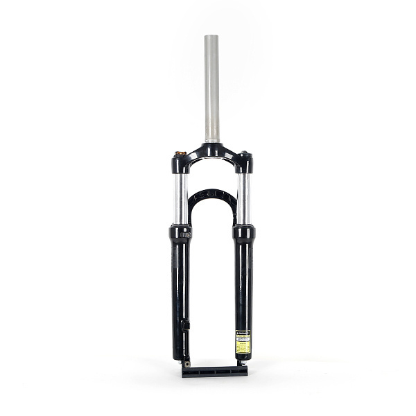 20 24 26 inch bicycle Alu alloy suspension fork with silver stanchion 28.6mm Coil Spring MTB fork