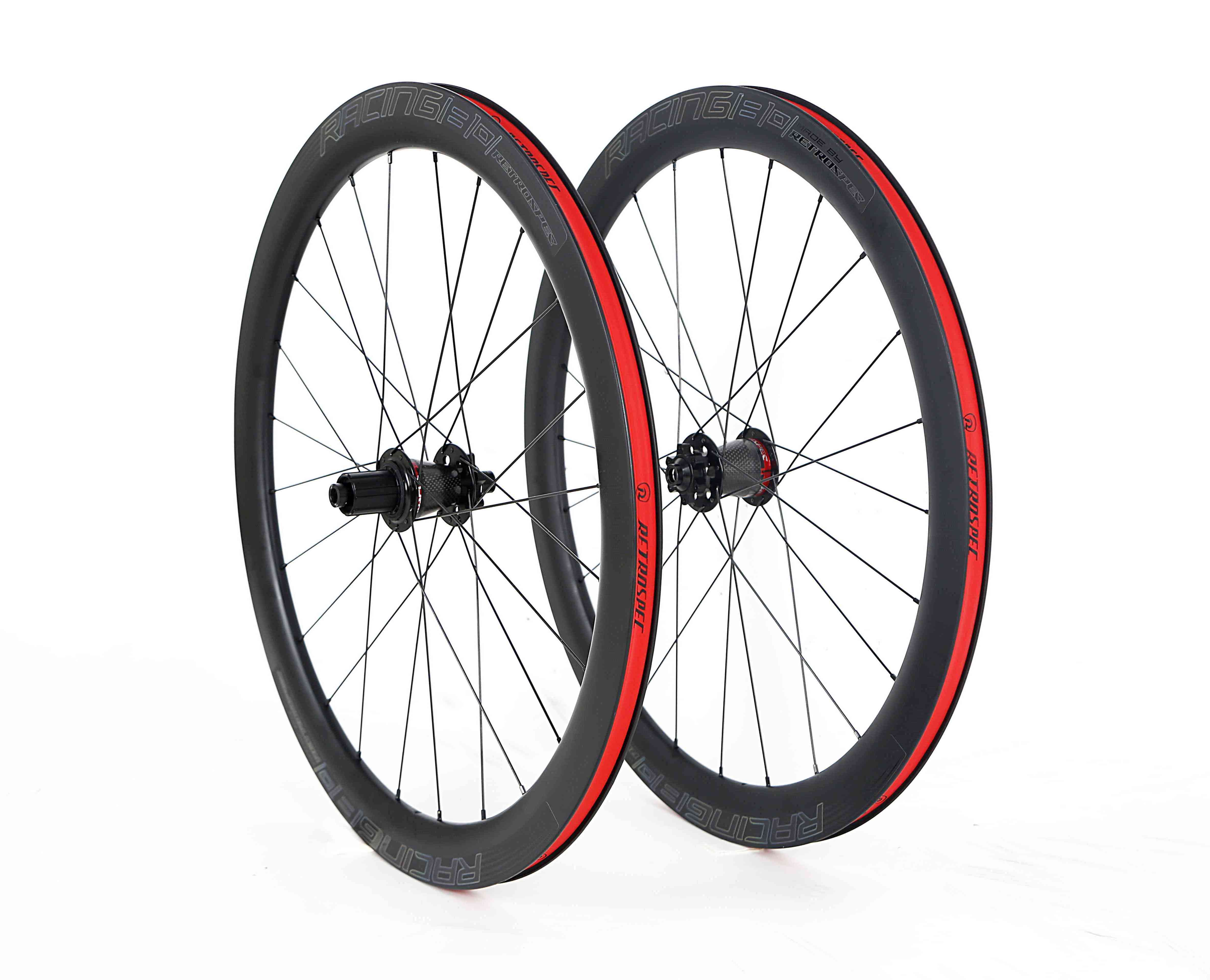 Twitter Bicycle Rim RS-CBR50 Road 700C Disk Brake Carbon Wheelset F24 R24 Clincher Tubular Carbon Bicycle wheelsets