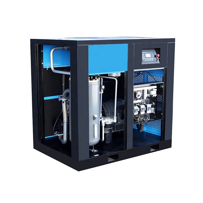 China 160kw 200hp 12Bar Flexible Electric Direct Drive Industrial Big Screw Air Compressor Price