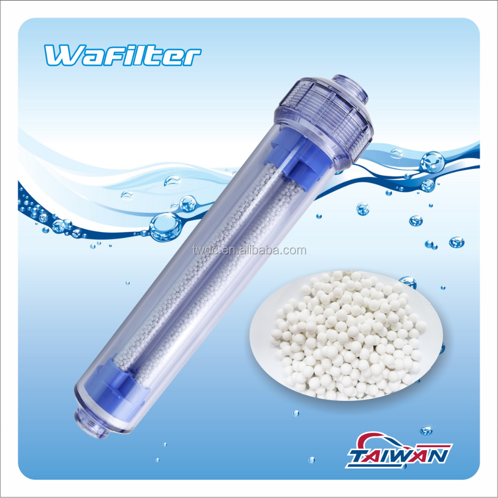 Alkaline / Bio Ceramic Balls /Minerals/ t33 Inline Water Filter Cartridge for Residential RO System