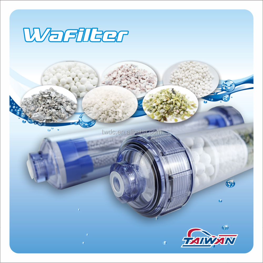 Alkaline / Bio Ceramic Balls /Minerals/ t33 Inline Water Filter Cartridge for Residential RO System