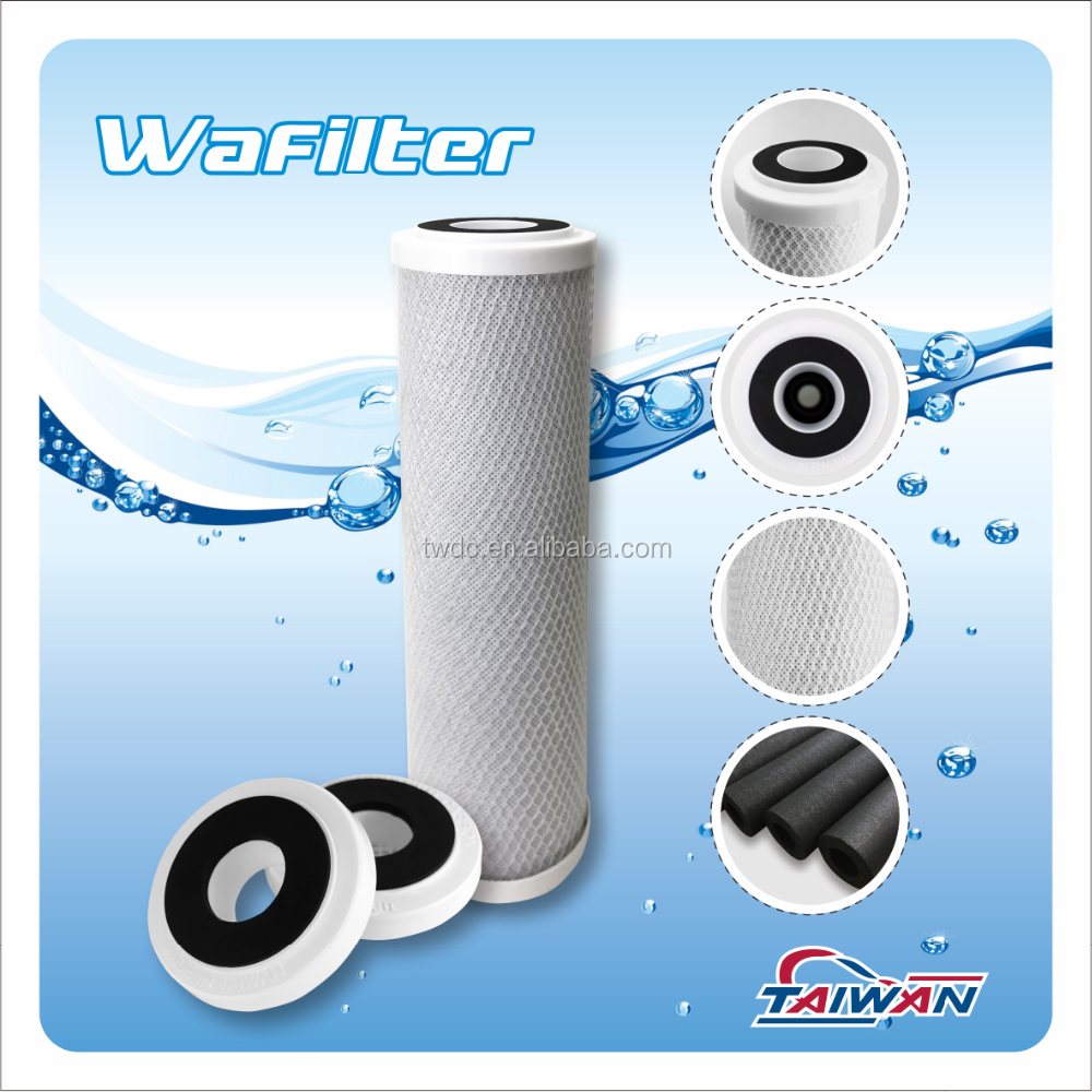 10 inch CTO Carbon Block Water Filter Cartridge