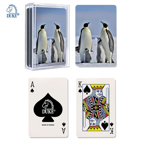 High Quality Design Souvenir Giveaway Playing Cards Custom  Printing Plastic Poker