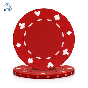 ABS plastic multi-color Blank Poker Chips in bulk