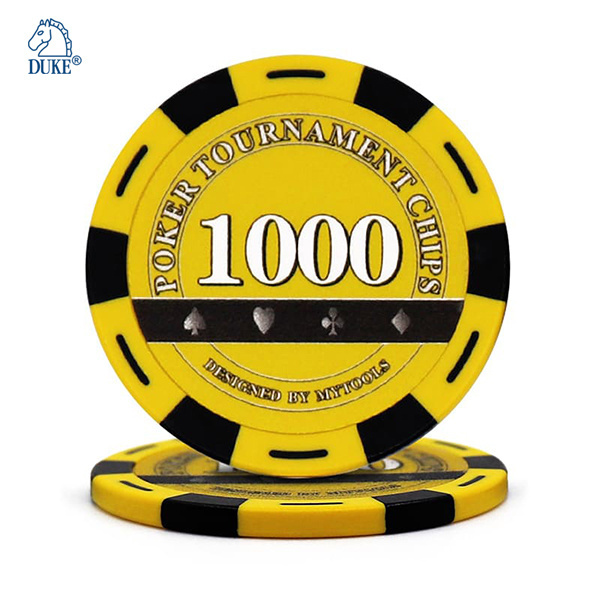 Gambling Game Accessory ABS Poker Chips for home use