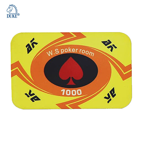 Whole Chips Customized Design Rectangular Ceramic Poker Chip wholesale