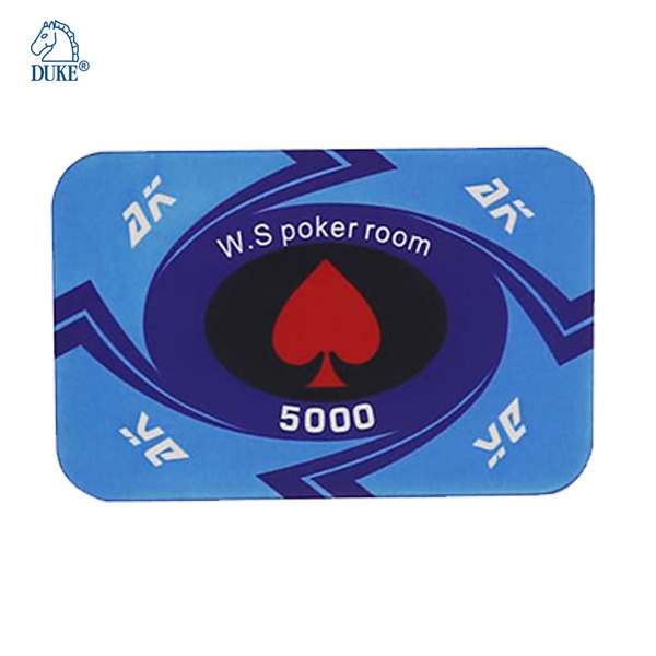 Whole Chips Customized Design Rectangular Ceramic Poker Chip wholesale