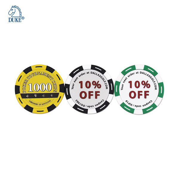 Gambling Game Accessory ABS Poker Chips for home use