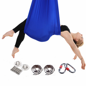 Wholesale Premium Silk Fabric Flying Aerial Yoga Hammock Set for Sale