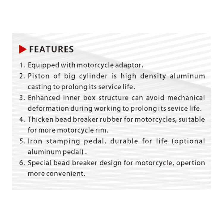 Factory Price manual motorcycle tire changer machine for sale from china manufacturers