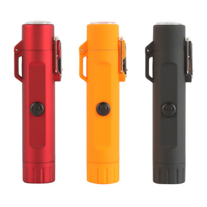 Hot Sale Waterproof Lighter USB Plasma Lighter Rechargeable Electric Arc Lighter Waterproof with Flashlight