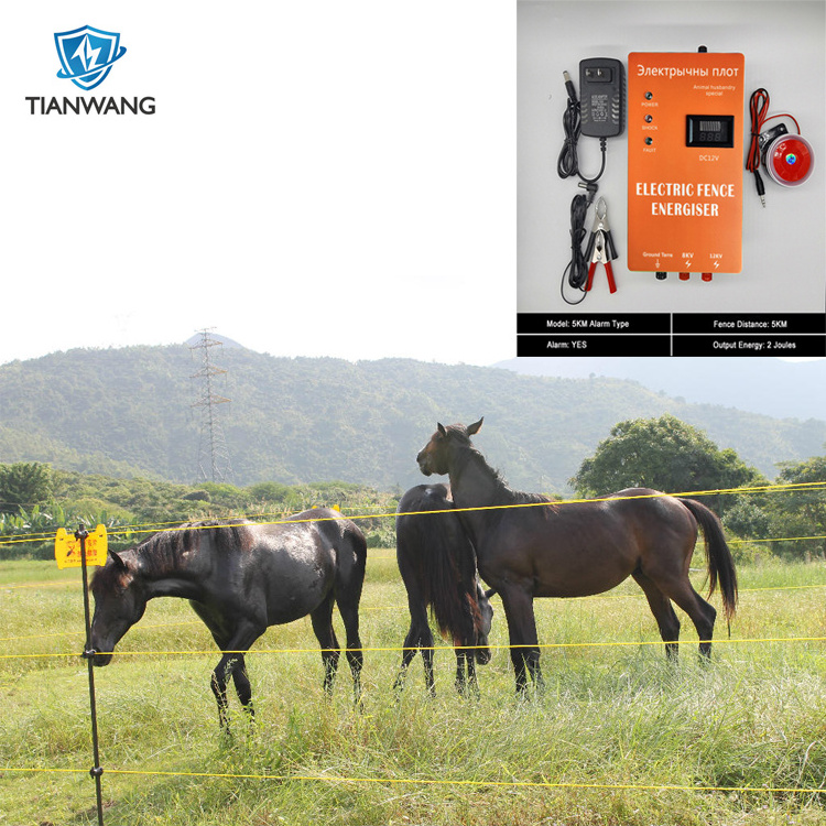 livestock battery operated electric fence energizer transformer