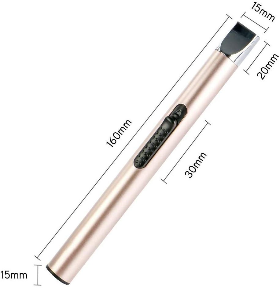 Rose Pink Top Selling Rechargeable Electric Lighter