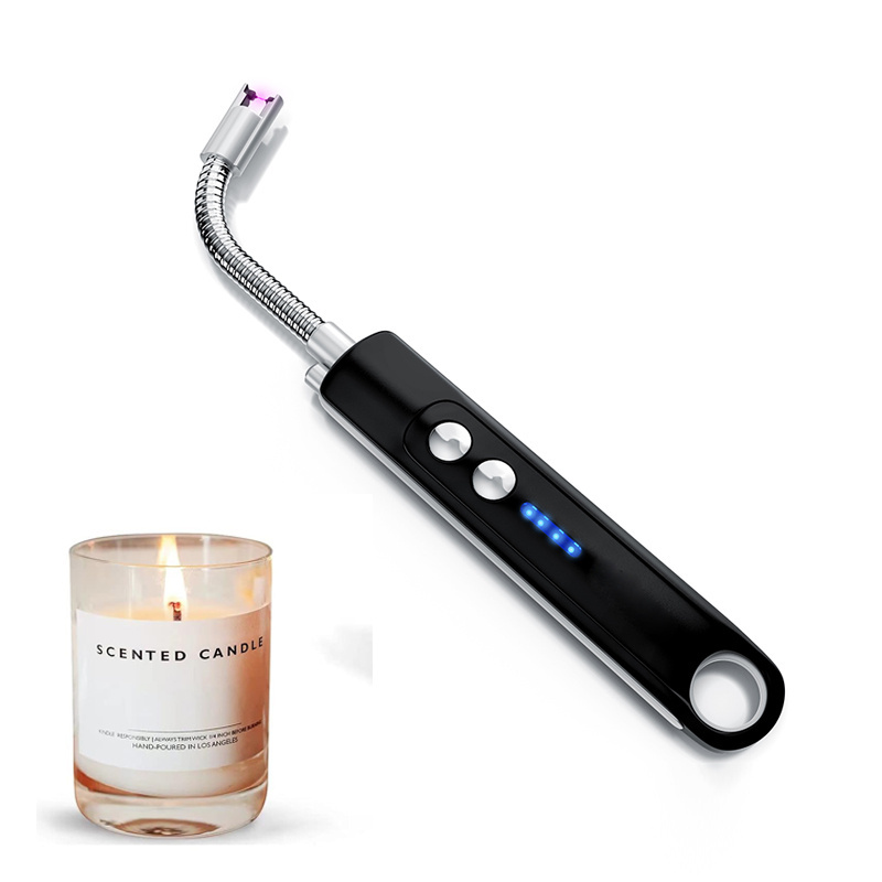 Competitive Price Electric Plasma Lighter Rechargeable Arc USB Lighter With Safety Lock For Candle BBQ Camping