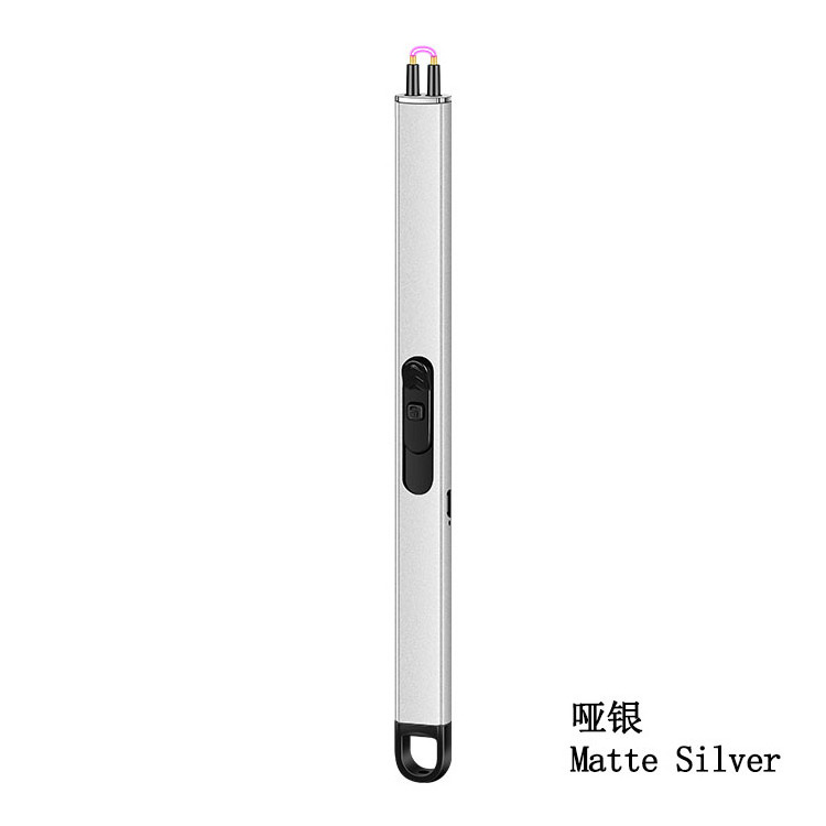 Branded electric pen lighter usb charging plasma lighter for candle cigarette festival gift