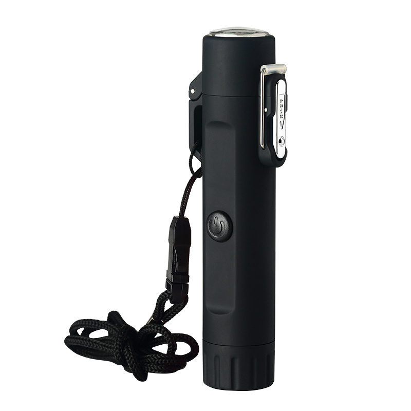 Hot Selling Creative Electronic Arc Charging Lighter USB Rechargeable Custom logo Lighter for Outdoor Survival Gear